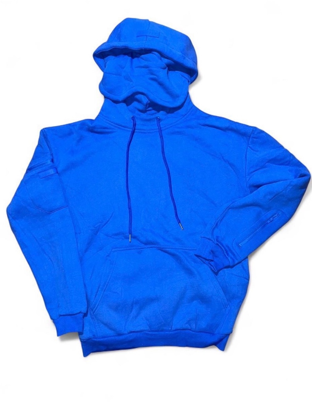 Comfrt Travel Do-Not-Disturb Blue Hoodie Sweatshirt